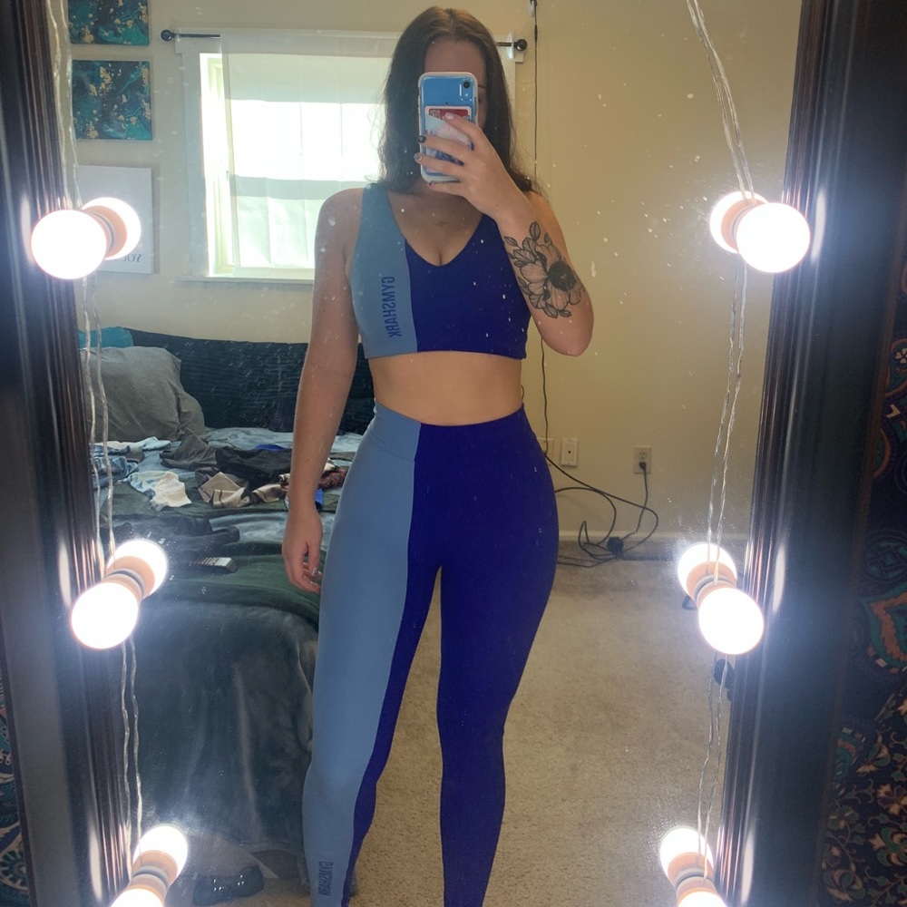 Gymshark Colbalt Blue Duo Set